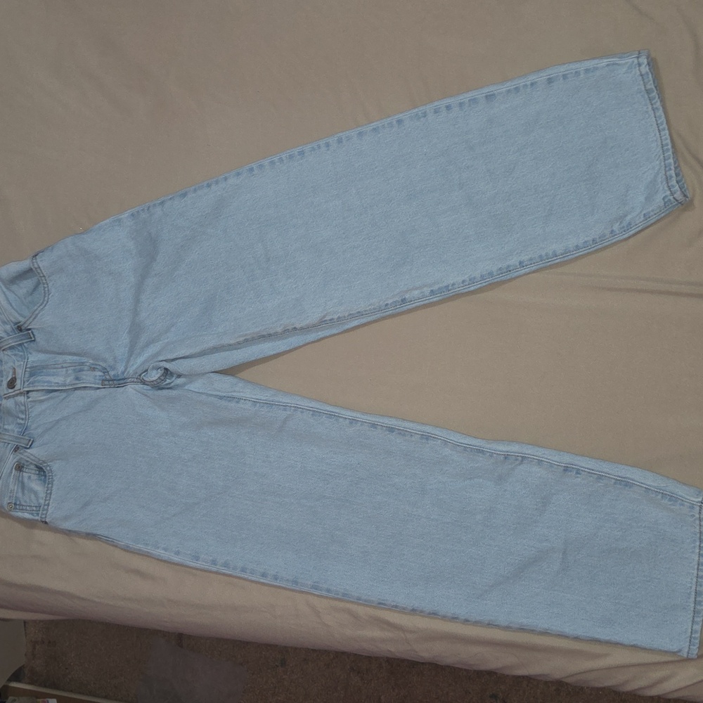 Levi's Light Blue Denim Jeans with Tan Patch